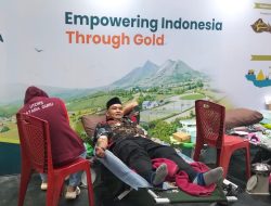 Aksi Donor Darah PT Masmindo Tuai Apresiasi Camat Bastem