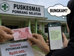 Diduga Potong Rp20 Ribu per Pegawai, Kepala Puskesmas Ponrang Selatan Bungkam Saat Dikonfirmasi